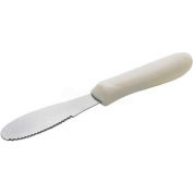 Winco TWP-31 Sandwich Spreader, 3-1/2"L Blade, White Polypropylene Handle - Pkg Qty 24