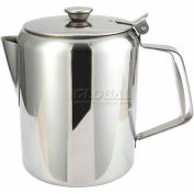 Winco W632 Beverage Server, 32 oz, Stainless Steel, 5-1/2"H - Pkg Qty 9