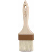 Winco WFB-30 Flat Pastry/Basting Brushes, 3"W, Wood handle - Pkg Qty 12