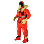 Kent 154100-200-005-13 Commercial Immersion Suit, USCG/SOLAS/MED, Red/Yellow, Oversized