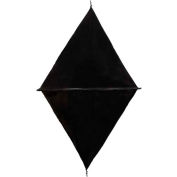 Datrex 24" x 48" Diamond Day Signal/Shape 'Dredging' or 'Restricted', Black 1/Case - DX0012M
