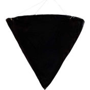 Datrex 24" Cone Day Signal/Shape 'Engaged in Fishing', Black 1/Case - DX0014M