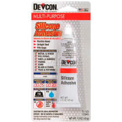 Devcon® Premium Silicone Adhesive (S-1), 12045, 1.76 Oz. Tube