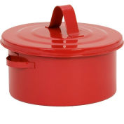 Red Eagle B-600-D Daub Galvanized Steel Safety Can 1/2 Quart Capacity 