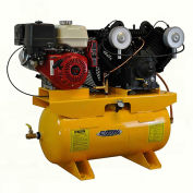 EMAX EGES1330V4, 13HP, Stationary Gas Compressor, 30 Gallon, 175 PSI, 31CFM, Honda, Electric/Recoil