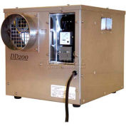 Industrial Desiccant Dehumidifier DD200, 7.5 Amps, 800W, 36 Pints
