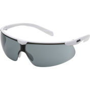 Elvex® SG-62G-AF-WHITE Helium 20™ Lightweight Safety Glasses, Anti-Fog Gray Lens - Pkg Qty 12