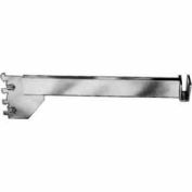 12" Bracket For Rectangular Tubing W/ Tightening Screw - Chrome - Pkg Qty 25
