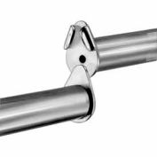 60" Add-On Hangrail For K40 And K41 Garment Rack Priced Per Rail - Chrome - Pkg Qty 2