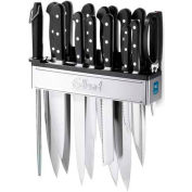 Edlund KR-698 - Knife Rack With Short Skirt, Open Base, 10 Slots, Stainless Steel
