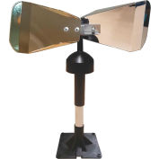 Bird Barrier Pro-Peller Wind Powered Bird Deterrent, Silver - EE-PPS