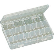 Eclipse 900-041 - 24 Adjustable Plastic Compartment Box w/Dividers 8"L x 5-1/4"W 1-1/2"H