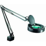 Eclipse MA-1205CA-B - Magnifier Workbench Lamp - Black, 5 Diopter