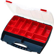 Eclipse SB-4536B - 3 to 14 Adjustable Compartment Storage Box, 17-3/4"L x 14-1/4"W x 3"H