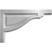 Ekena Small Traditional Stair Bracket SB08X05TR-R, 8"W x 5"H x 1/2"D