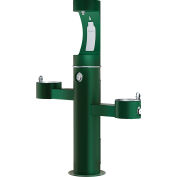 Elkay LK4430BF1U, Tri-Level Outdoor Pedestal Fountain, Upper Water Refilling Station