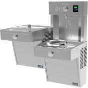 Elkay VRCTLRDDWSK Vandal-Resistant EZH2O Water Bottle Refilling Station, Bi-Level, Non Refrig, SS