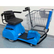 Electro Kinetic Technologies EZ-Shopper Electric Grocery Cart EZS-1772-8000-BEA Blue 750 Lb. Cap.