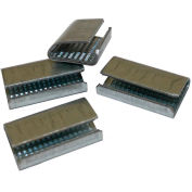 Encore Packaging Snap On Serrated Polypropylene Strapping Seals, 1/2" Strap Width, Pack of 1000