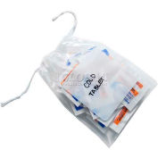 Polypropylene Pull-Tite Drawstring Bag, 1.5 mil, 4" x 6", Pkg Qty 2000