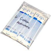 Clear Line Single Track Seal Top Bag with Write-On Block, 2 mil, 2" x 3", Pkg Qty 1000