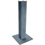 Surface Mount Post 27-1/2"H and Base Plate Package Granite