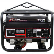 Lifan Power USA LF4000-CA, 3500 Watts, Portable Generator, Gasoline, Electric/Recoil Start, 120/240V