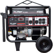 Lifan Power USA LF7250-CA, 6500 Watts, Portable Generator, Gasoline, Recoil Start, 120/240V