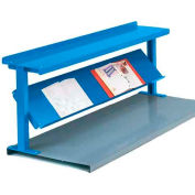Equipto® Production Booster 452T72-BL, 72"W X 24"H, 2 Shelves, Regal Blue