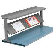 Equipto® Production Booster 452T72-GN, 72"W X 24"H, 2 Shelves, Evergreen