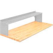 Equipto® Production Booster 454T48-LG, 48"W X 14"H, 1 Shelf, Dove Gray