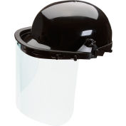 ERB® 901 Bump Cap, Black, with Clear Visor - Pkg Qty 6
