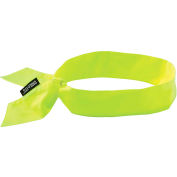 Ergodyne® Chill-Its® 6700 Evaporative Cooling Bandana - Tie, Lime