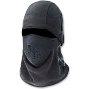 Ergodyne® N-Ferno® 2-Piece Fleece/Neoprene Balaclava, Black, 16827