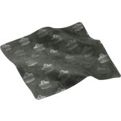 Ergodyne® Skullerz® 3216 Microfiber Cleaning Cloth, Black - Pkg Qty 12