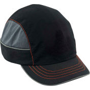 Ergodyne® Skullerz® 8950 Bump Cap, Black, Short Brim, One Size