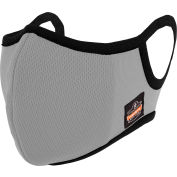 Ergodyne 8802F(x) S/M Gray Contoured Face Mask with Filter