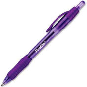 Paper Mate® Profile Retractable Ballpoint Pen, Non-Refillable, 1.4mm, Purple Ink, Dozen