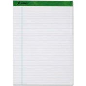 Esselte® Recycled Legal Pad, 8-1/2" x 11-3/4", Wide Ruled, White, 50 Sheet/Pad, 12 Pads/Pack