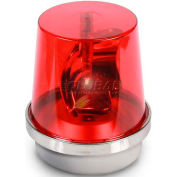 Edwards Signaling 52R-N5-40WH Rotating Beacon Red 120V AC