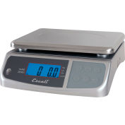 Escali M3315 M-Series Digital Kitchen Scale, 33lb x 0.2oz/15kg x 5g, Stainless Steel