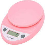 Escali P115SP Primo Compact Digital Scale, 5000 g x 1 g, Pink