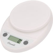 Escali P115W Primo Compact Digital Scale, 5000 g x 1 g, White