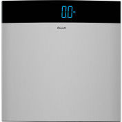Escali S200 Extra Large Digital Bathroom Scale, 440lb x 0.2lb/200kg x 0.1kg, Stainless Steel
