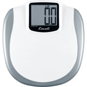 Escali XL200 Digital Bathroom Scale with Extra Large Display, 440lb x 0.2lb/200kg x 0.1kg, White