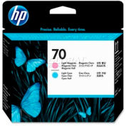 HP® 70 Printhead C9405A, Light Magenta and Light Cyan