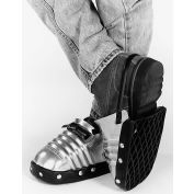 Ellwood Safety Men's Foot Guards, Rubber Strap, Full Rubber Sole, 5"W, Standard, 1 Pair