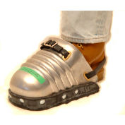 Ellwood Safety Men's Foot Guards, Rubber Strap, Full Rubber Sole, 6"W, Extra Large, 1 Pair