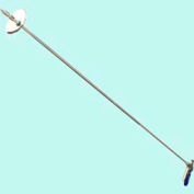 Exair 1290-72-CS, Soft Grip Safety Air Gun W/Adjustable Air Nozzle, 72" Ext. & Chip Shield, Zinc
