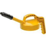 Oil Safe Stretch Spout Lid, Yellow, 100309